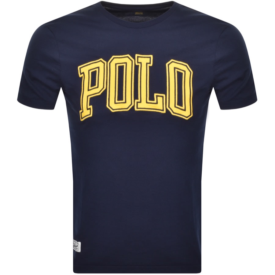 Alternative Image for ProductRalph Lauren Logo T Shirt Navy1